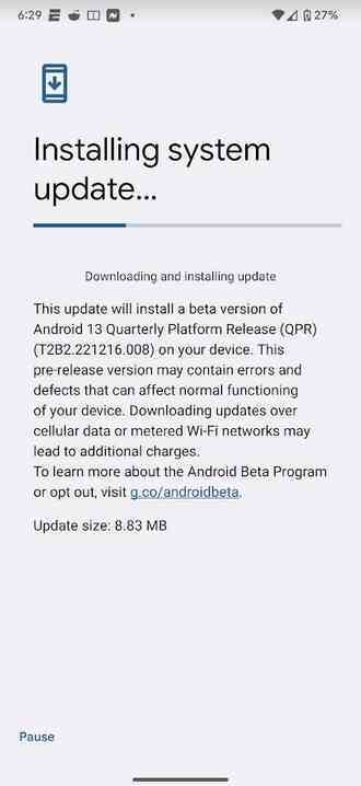Google bugün Android 13 QPR2 Beta 2.1'i yayınladı - Sürpriz!  Google, temel 5G Piksel hatasını düzeltmek için Android 13 QPR2 Beta 2.1'i yayınladı