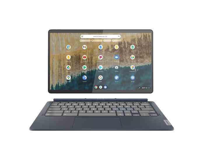 Lenovo Chromebook Duet 5 ön ve ayrılmış klavye