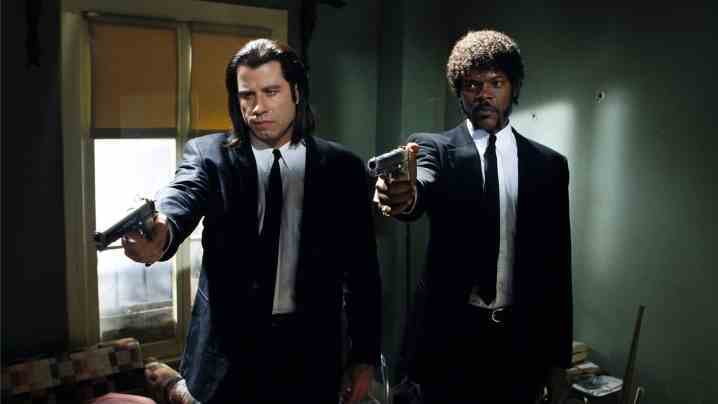Quentin Tarantino'nun yönettiği Ucuz Roman'ın başrollerini John Travolta ve Sam Jackson paylaşıyor.
