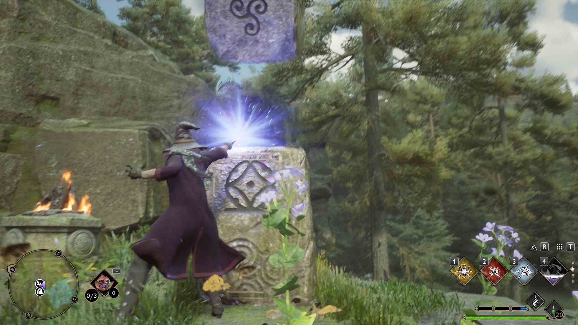 Hogwarts Legacy Merlin Trial saygısız küpler