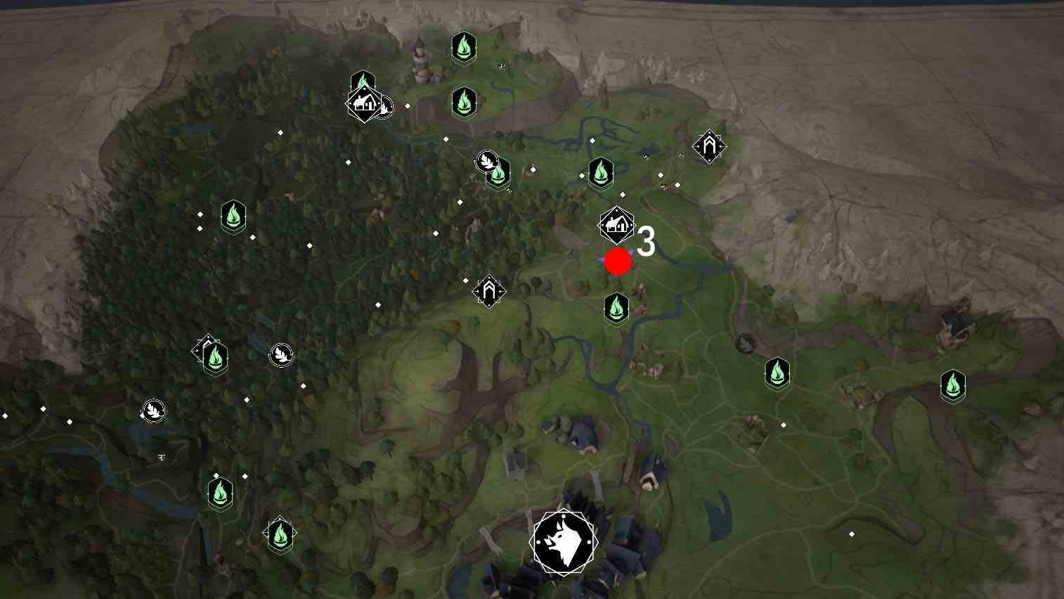 Hogwarts Legacy Demiguise Haritası Kuzey Ford Bog