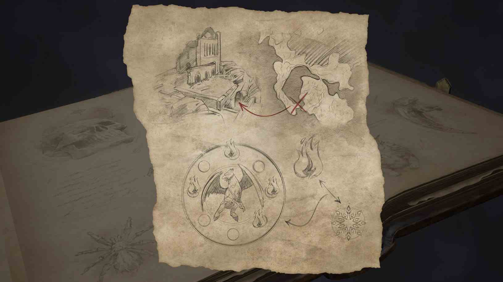 Hogwarts Mirası Hipogrif Noktayı İşaretliyor haritası