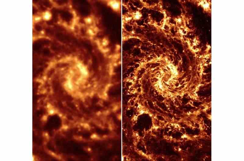 Bir yıldız doğuyor: Yakındaki galaksilerin görüntüleri yıldız oluşumu hakkında ipuçları veriyor