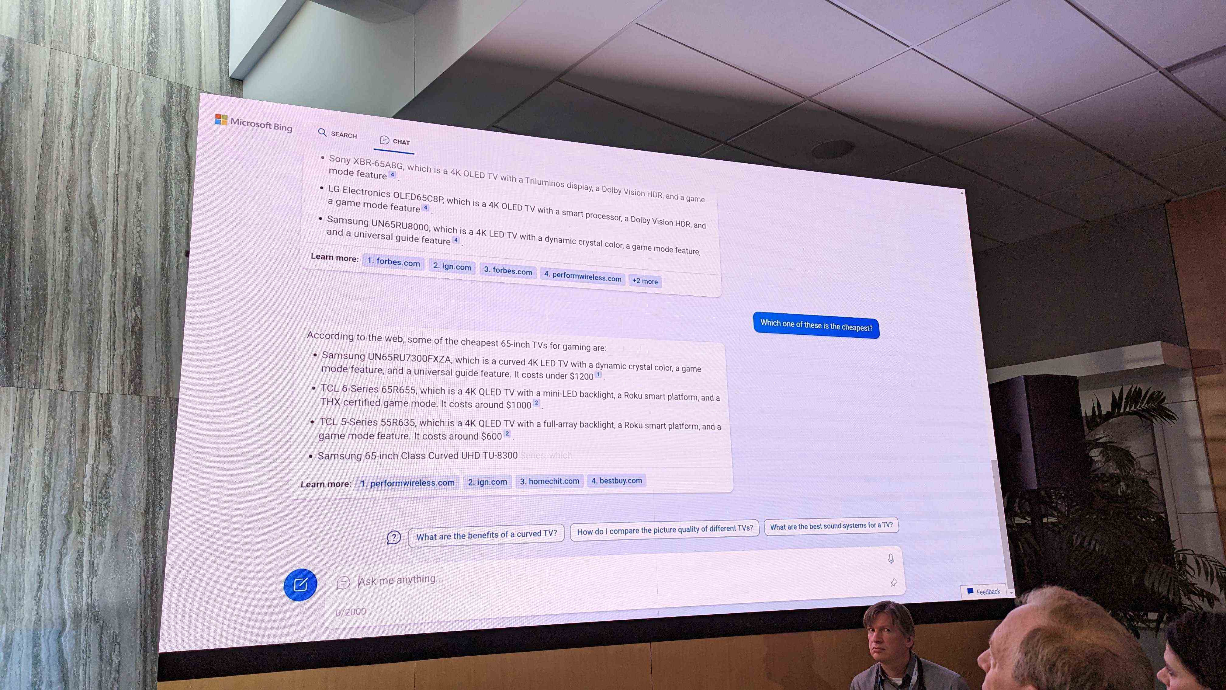 Microsoft AI etkinliğinde ChatGPT ile yeni Bing
