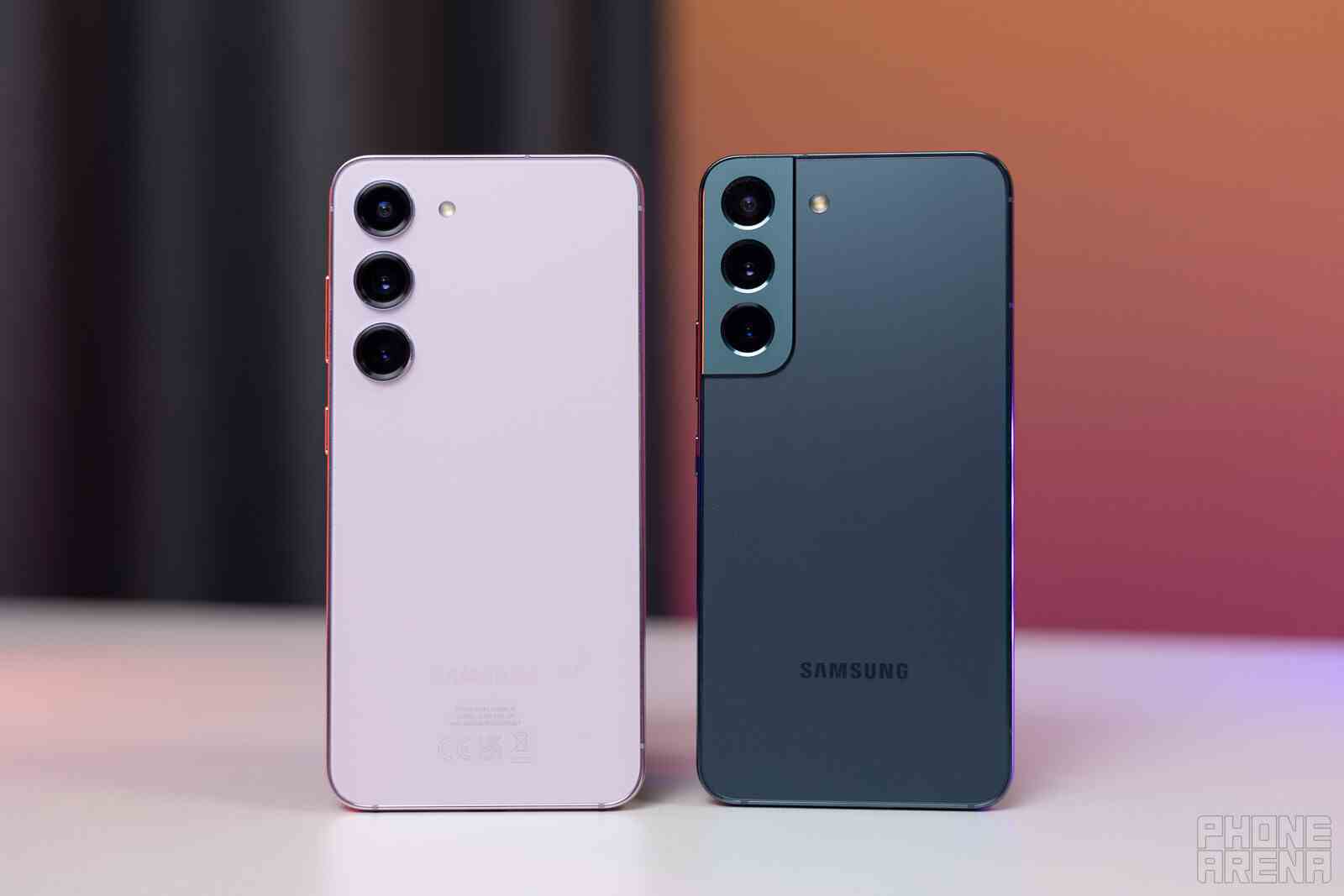 Galaxy S23 vs Galaxy S22 (İmaj kredisi - PhoneArena) - Samsung Galaxy S23 vs Galaxy S22: Yenilikler, buna değer mi?