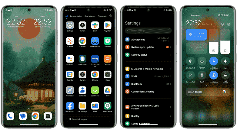 MIUI 14'ün Xiaomi 13 Pro'daki ekran görüntüleri