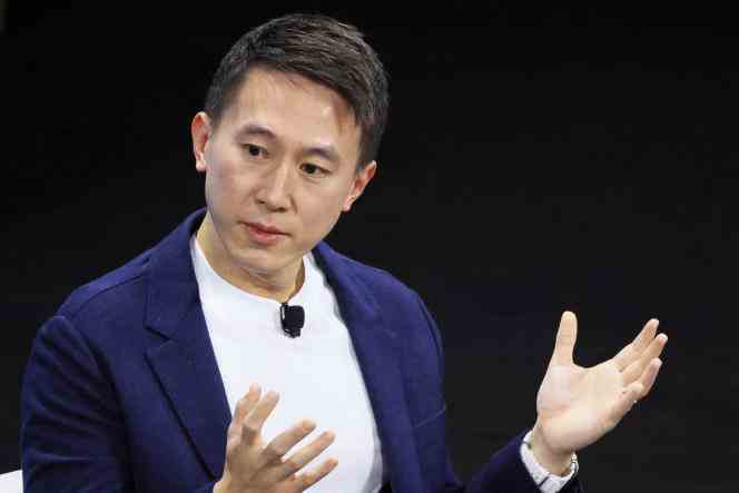 TikTok CEO'su Shou Zi Chew, 30 Kasım 2022'de New York'ta.