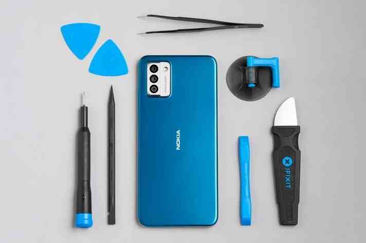 Nokia G22 ve kendi kendine onarım için iFixit'te bulunan araçlar - Nokia, belirli bir akıllı telefon sahibini hedefleyen ekonomik bir telefon olan G22'yi sunar.