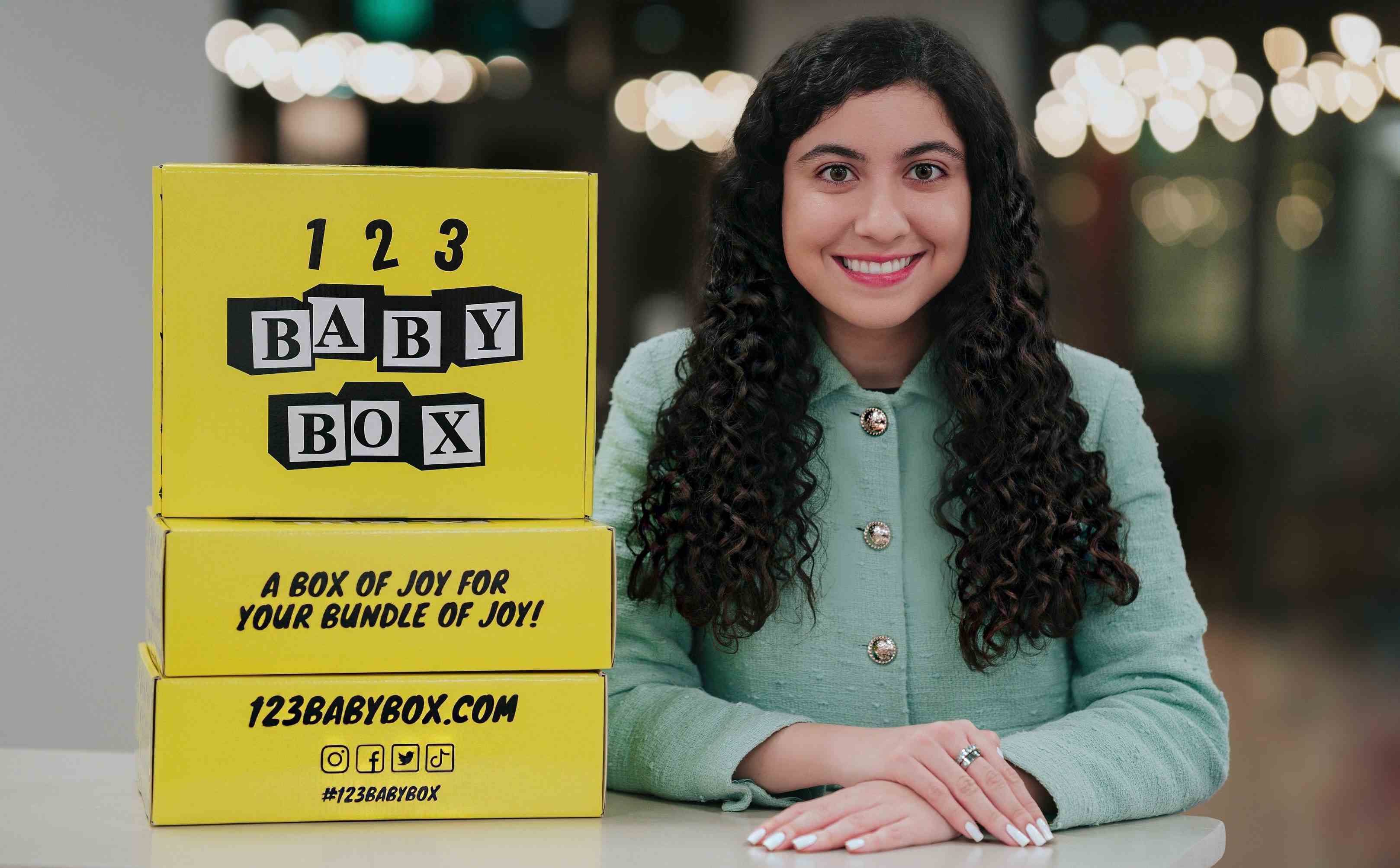 123 Baby Box'ın kurucusu ve CEO'su Zarina Bahadur