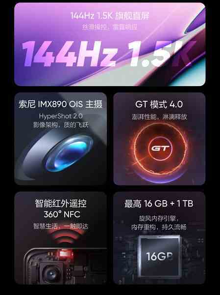 16 GB RAM ve 512 GB flash belleğe sahip en ucuz Snapdragon 8 Plus Gen 1 telefon.  Realme GT Neo5'in yeni versiyonunun Çin'de satışı başladı