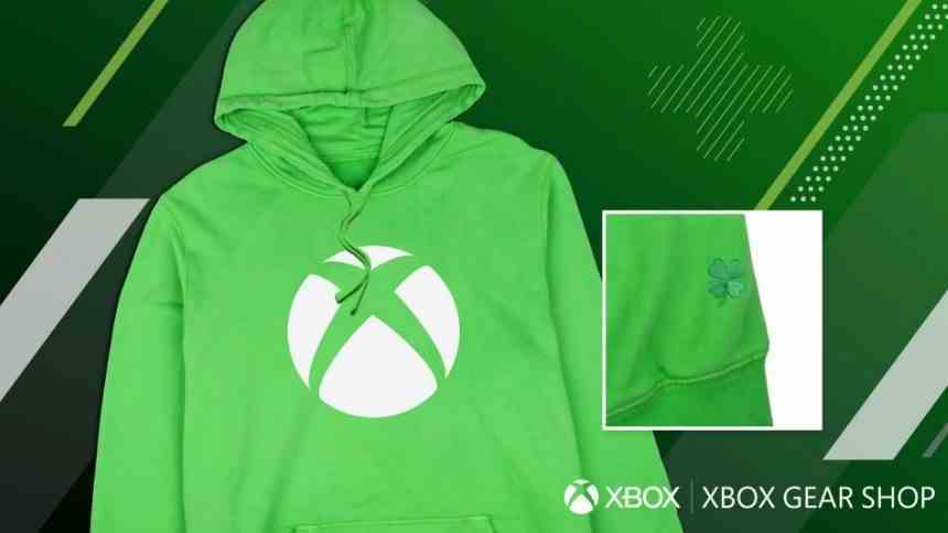 Xbox Icon Collection Velocity Yeşil Hoodie