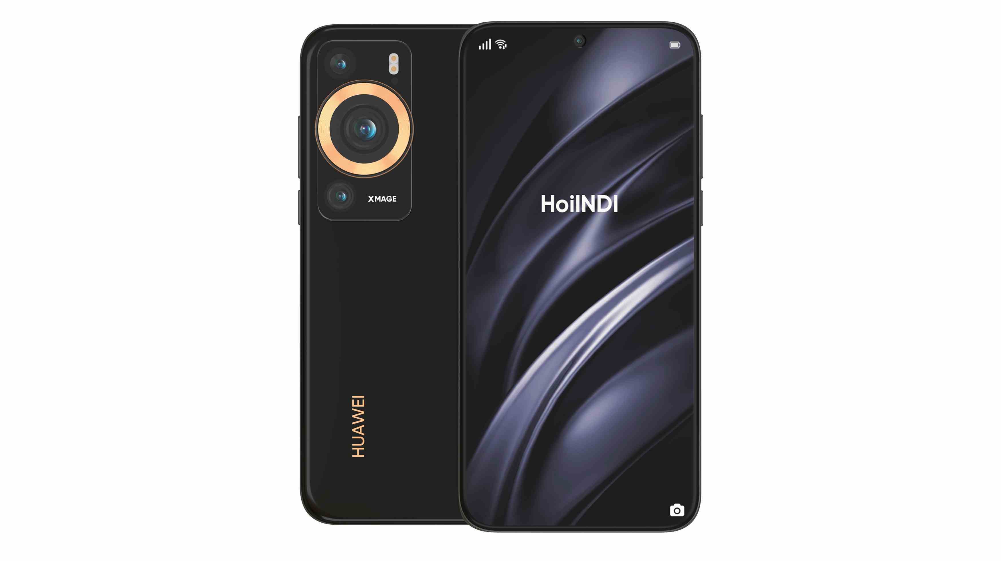 Huawei P60 Pro'nun resmi olmayan bir görüntüsü
