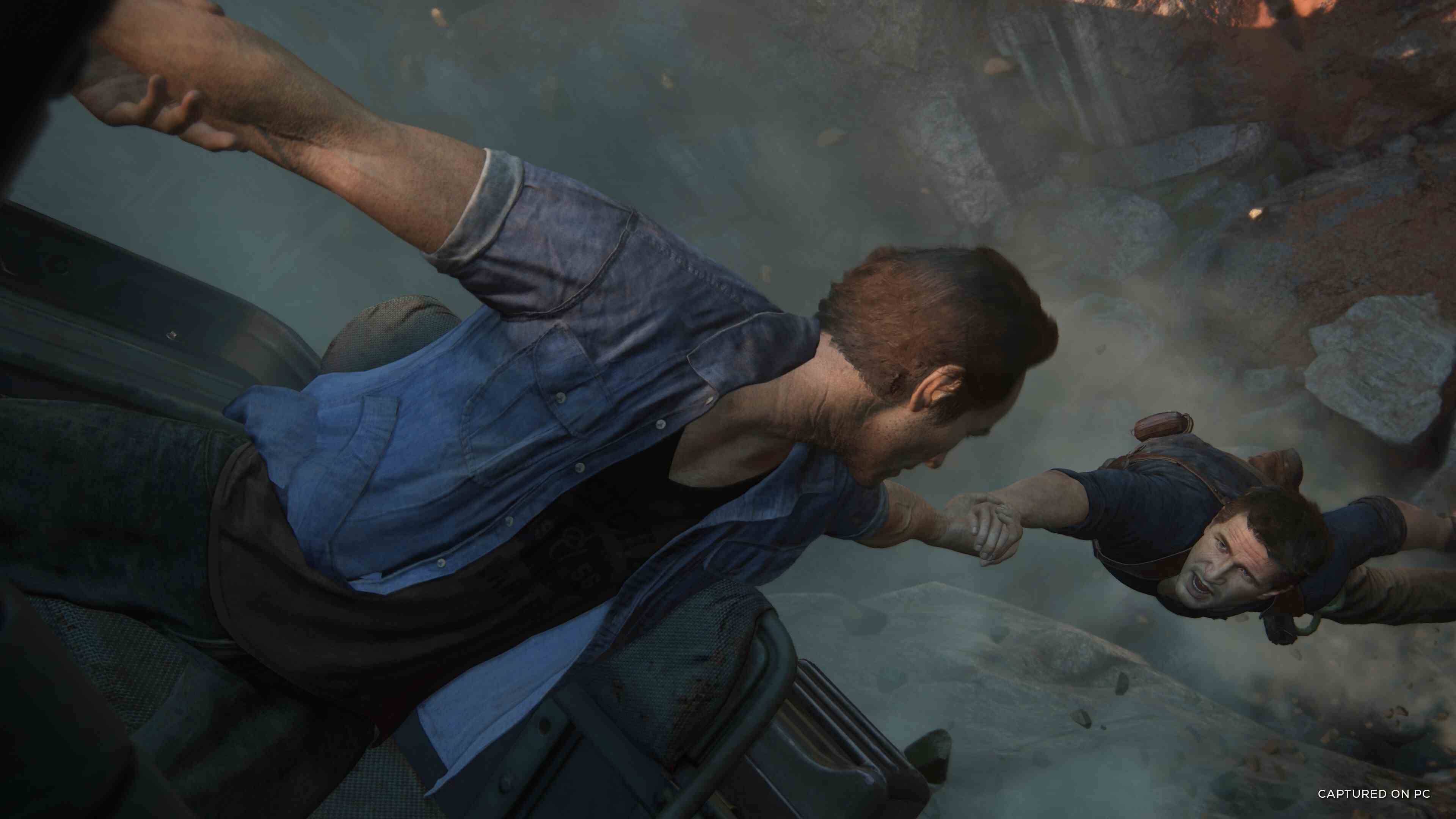 Uncharted: Legacy of Thieves Collection ekran görüntüsü Sam ve Nathan Drake
