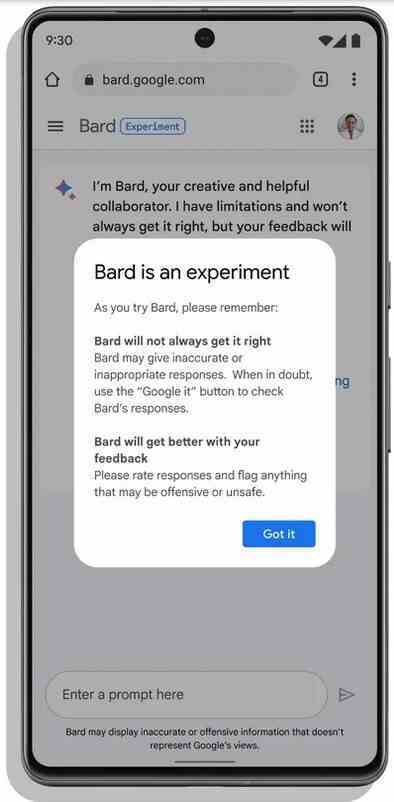Google, Bard'ın bir deney olduğuna dikkat çekiyor - Google'ın AI sohbet robotu Bard'a erken erişim için bekleme listesine nasıl katılabileceğiniz aşağıda açıklanmıştır