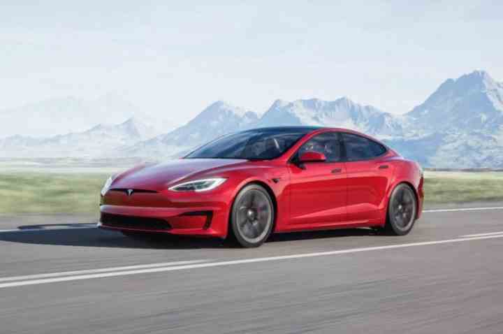 2021 Tesla Model S.