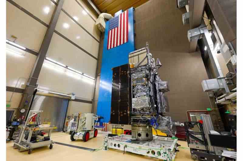 NOAA'nın GOES-U uydusu, lansman öncesi akustik testlerini tamamladı