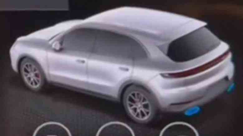 Yeni Porsche Cayenne'in tasarımının gizliliği kaldırıldı.  Taycan tarzı farlara kavuşacak.