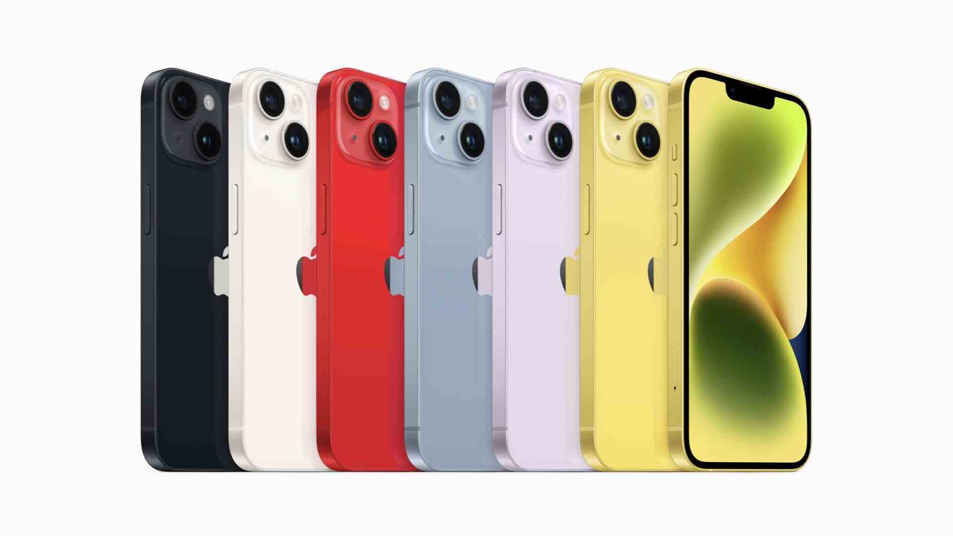 Apple sarı iPhone 14 ve iPhone 14 Plus'ı duyurdu