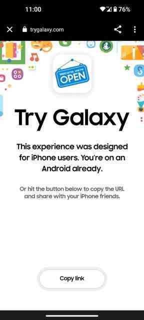 Artık doğrudan iPhone'unuzdan bir Samsung cihazını sanal olarak deneyebilirsiniz