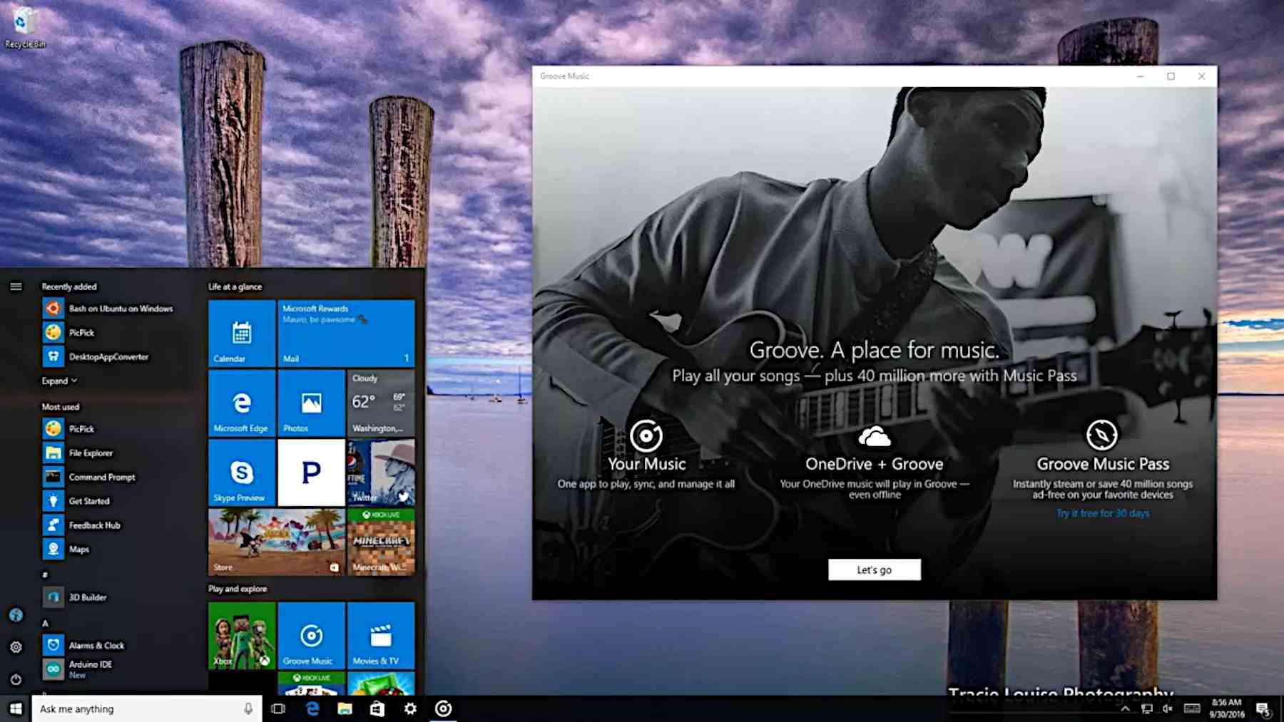 Windows 10'da Groove Müzik uygulaması