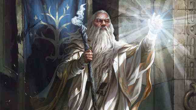 Magic: The Gathering İlk Yüzüklerin Efendisi Kartlarını Ortaya Çıkardı başlıklı makale için resim