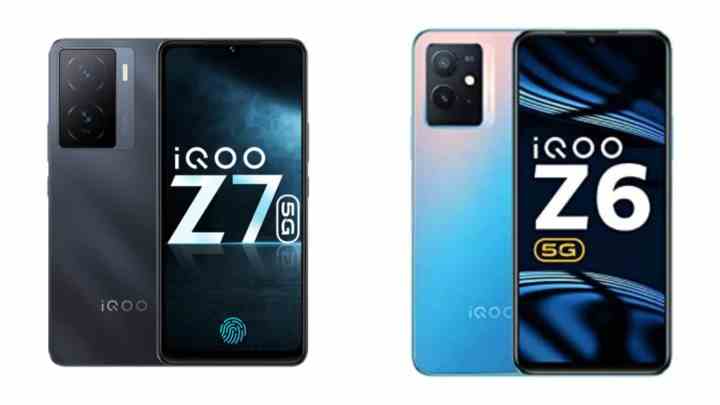 iQoo Z7 5G ve iQoo Z6 5G karşılaştırması: Müşteriler 4.500 Rs daha ödeyerek ne elde edecek?