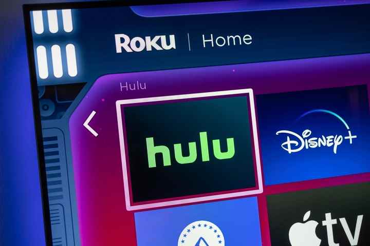 Roku'daki Hulu uygulama simgesi.