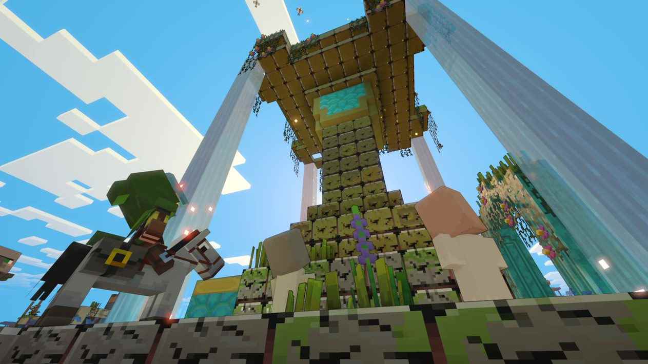 Minecraft Efsaneleri: Köy kuyusu.