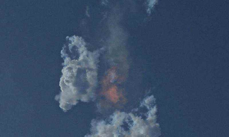 SpaceX dev roketi Teksas'tan fırlatıldıktan birkaç dakika sonra patladı