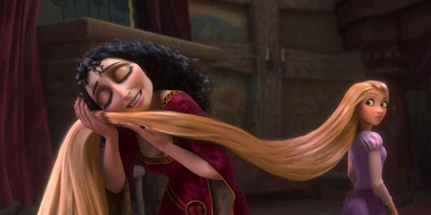 Disney Karışık Rapunzel Saç Gothel