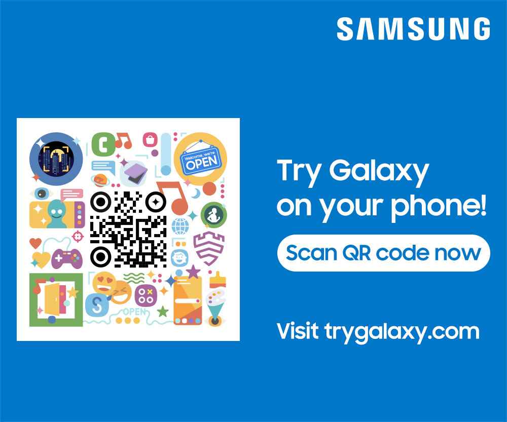 Galaxy QR kodunu deneyin - Samsung, Galaxy olmayan kullanıcıların S23'ün yeni özelliklerini test etmesine izin vermek için uygulamayı günceller
