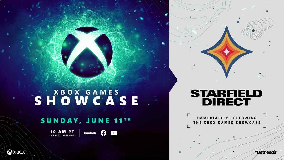 Xbox Games Showcase 2023 ve Starfield Direct kahraman görseli