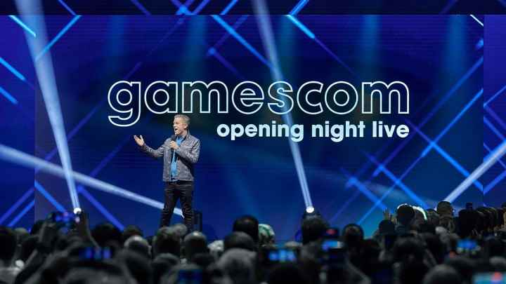 Geoff Keighley, Gamescom Opening Night Live'a ev sahipliği yapıyor.