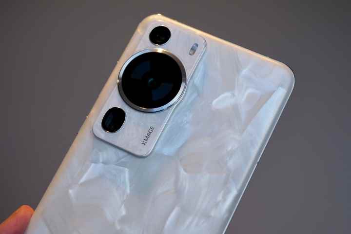 Huawei P60 Pro'nun kamera modülü.