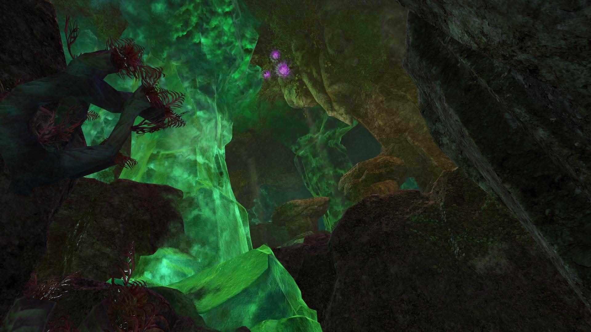 Guild Wars 2'nin End of Dragons DLC'sinden Gyala Delve'nin ekran görüntüsü