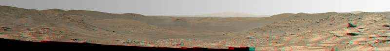 Perseverance gezgini, Mars'ın Belva Krateri'nin görüntüsünü yakaladı