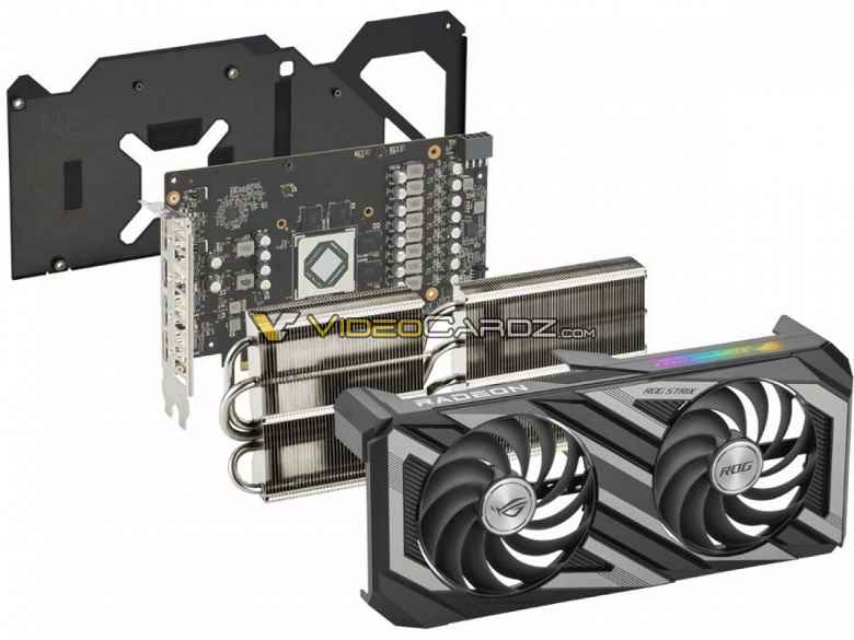 Daha önce piyasaya sürülen GeForce RTX 4060'ın doğrudan rakibi.  Asus ve ASRock Radeon RX 7600 Görselleri Ortaya Çıktı