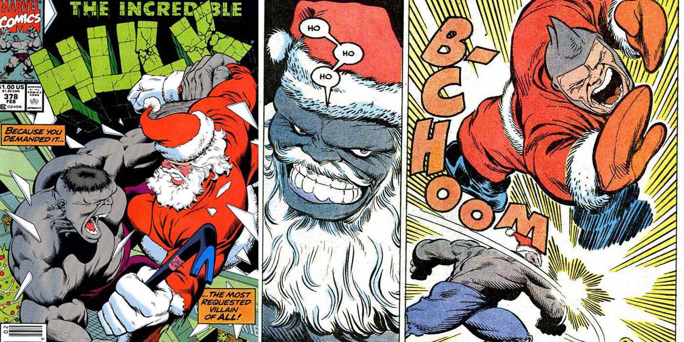 Hulk Smash Noel Baba Gergedan İnanılmaz Hulk 378
