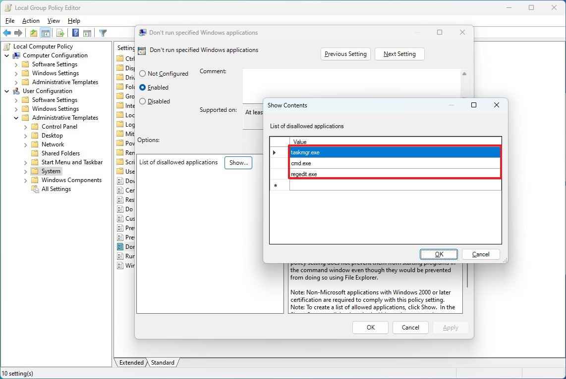 Windows 11 uygulama erişimini engelliyor