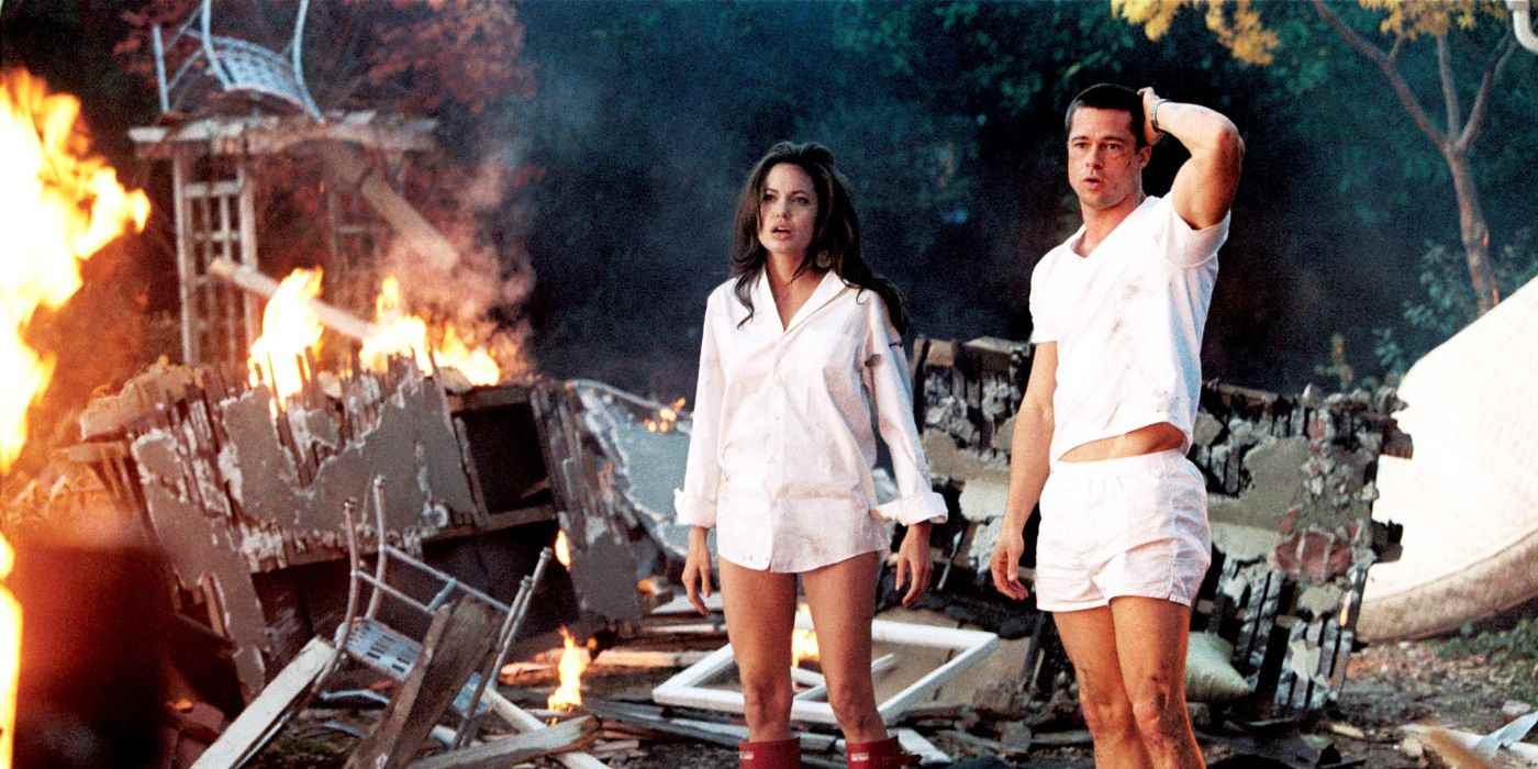 Bay ve Bayan Smith'te Brad Pitt ve Angelina Jolie 