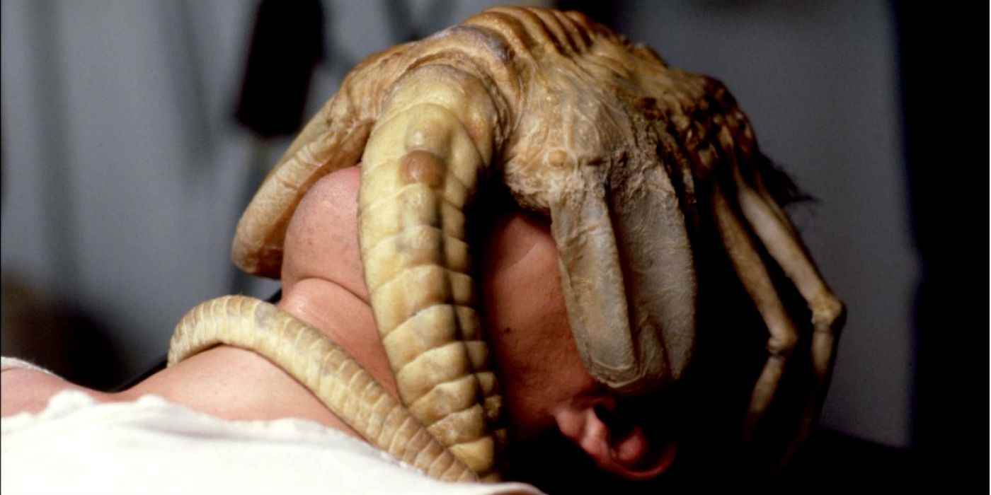 Alien 1979'dan Facehugger