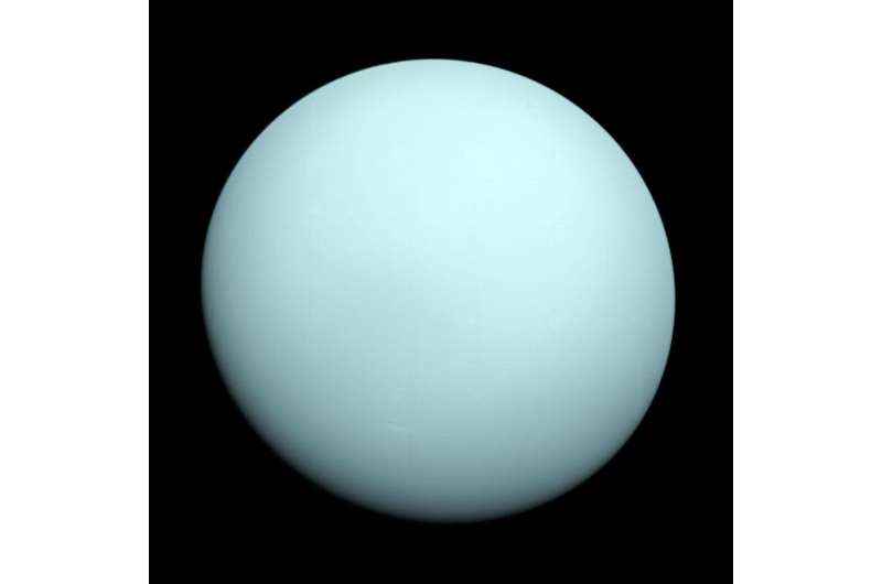 NASA Bilim Adamları Uranüs'te Bir Kutup Siklonunun İlk Gözlemini Yaptı