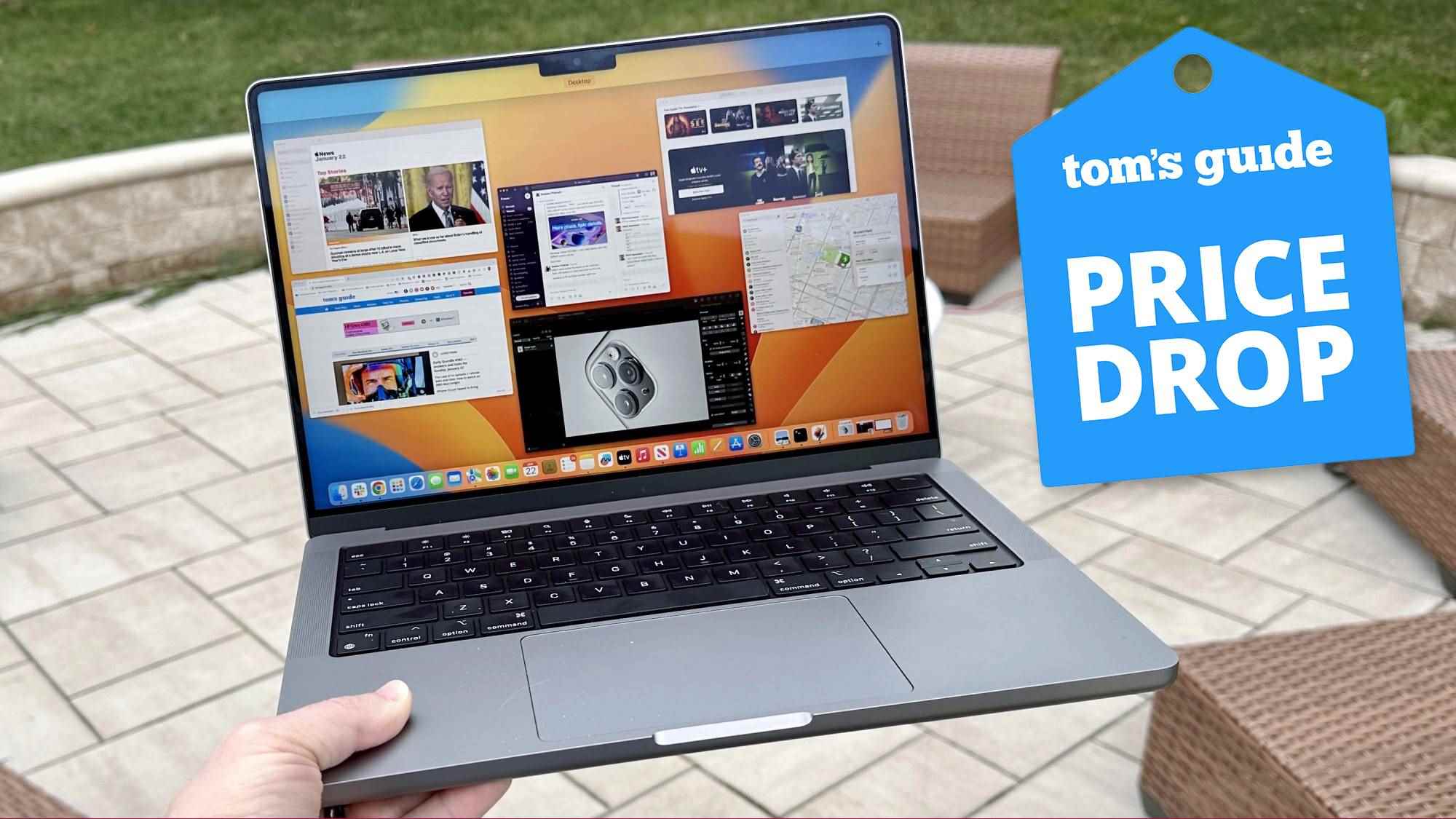 Tom's Guide fırsat etiketiyle Apple MacBook Pro 2023
