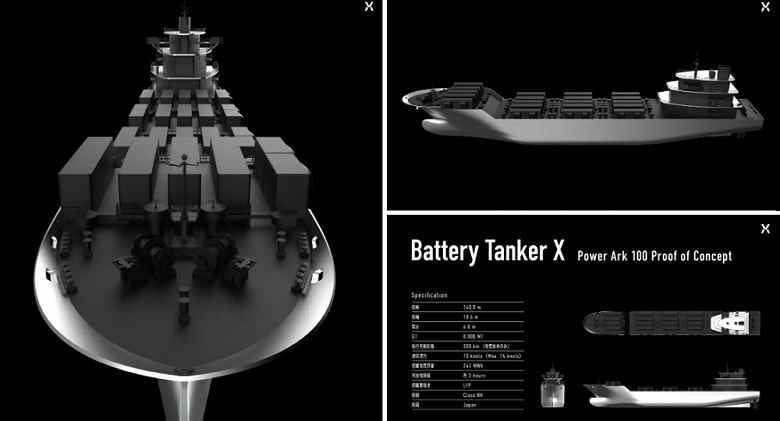 Kablo döşenemeyen yerden gemi geçer.  Japonya'da elektriğin taşınması için bir tanker icat edildi.