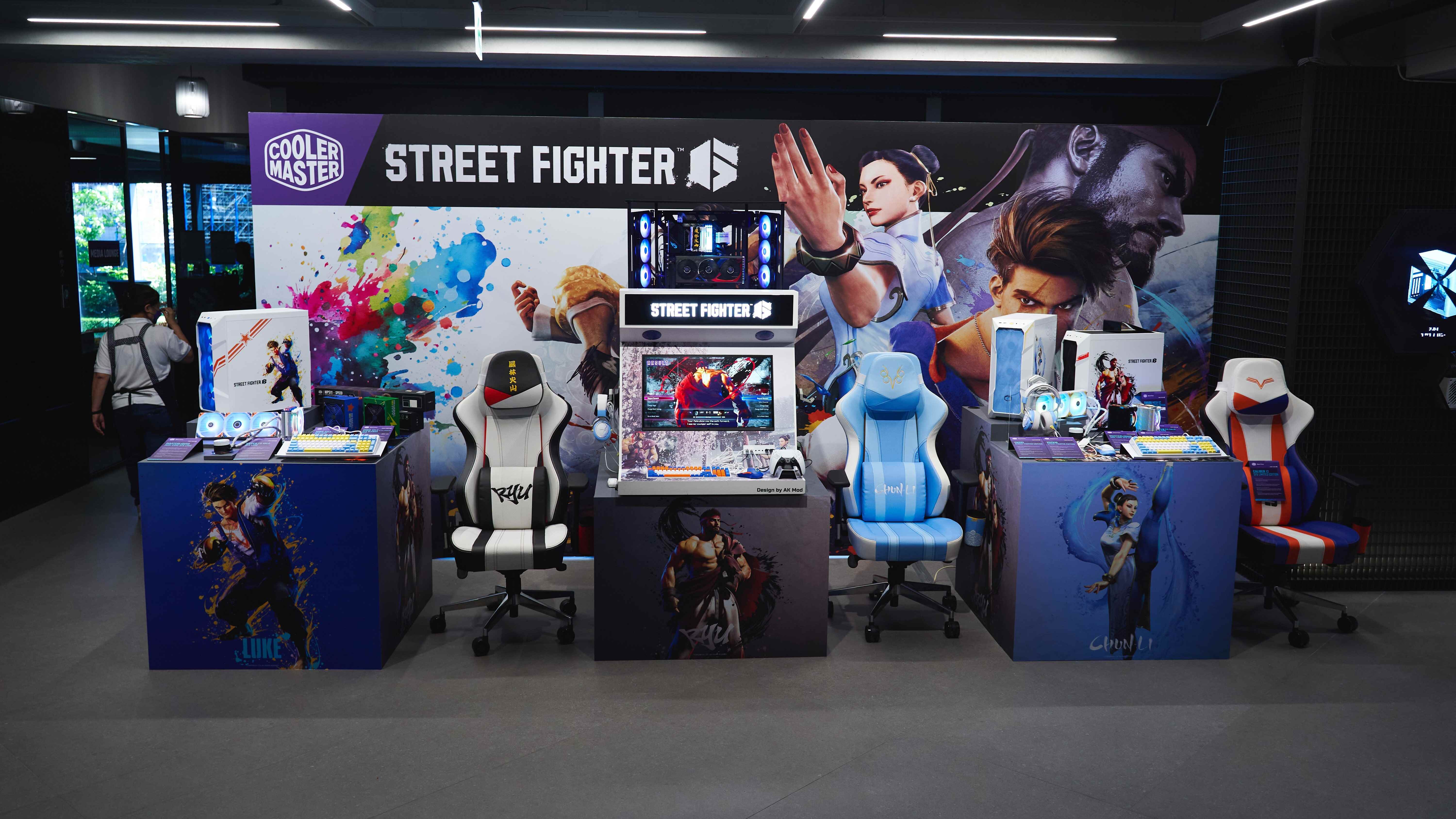 Cooler Master, Street Fighter 6'dan ilham alan bir dizi teknoloji ürününü piyasaya sürmek için CAPCOM ile ortak oldu