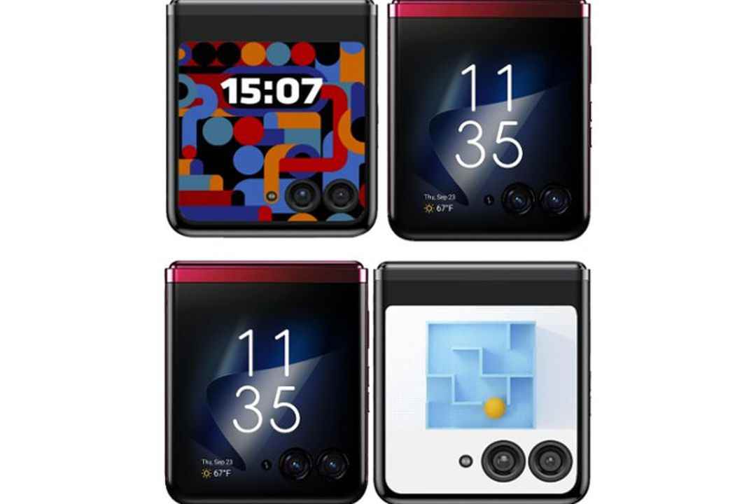 Motorola Razr 40 ultra kapaklı ekran görselleri