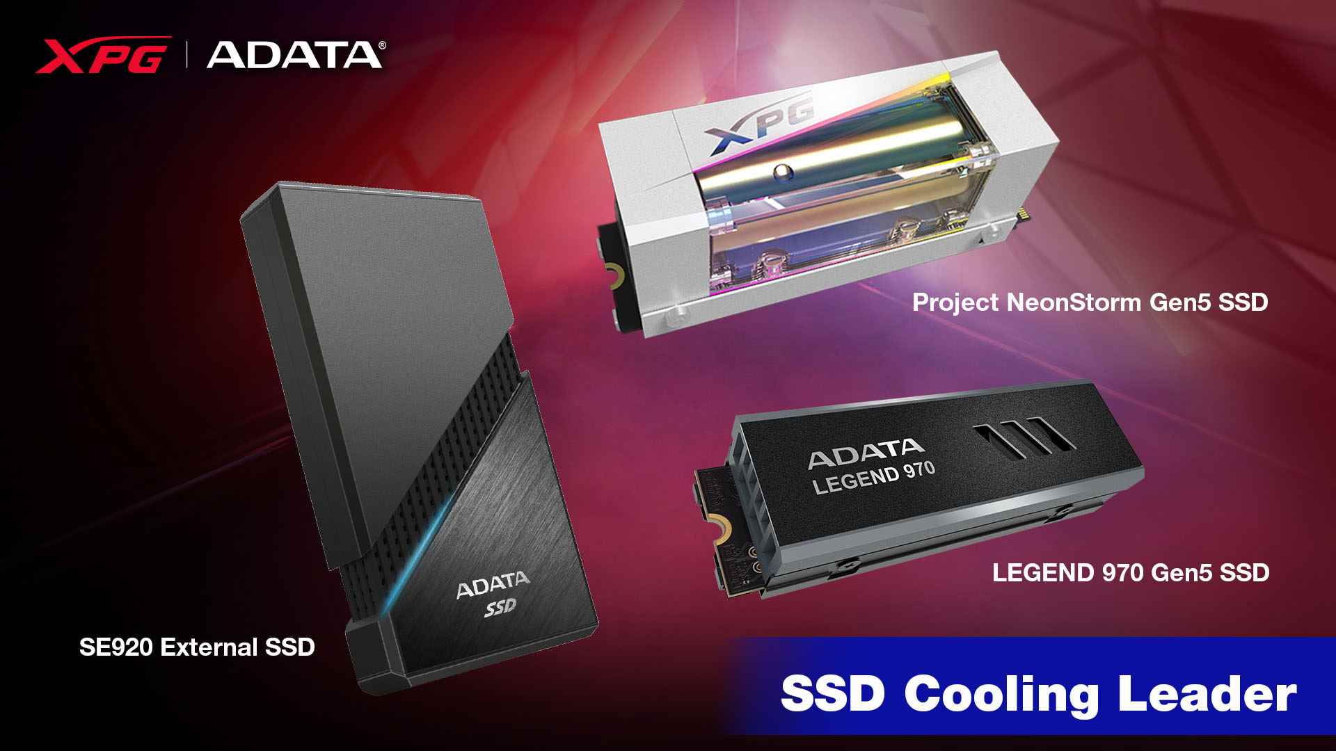 Adata PCIe Gen5 SSD'ler