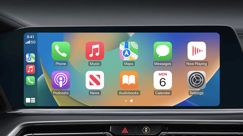 Ekran Görüntüsü Apple iOS 16.5 CarPlay