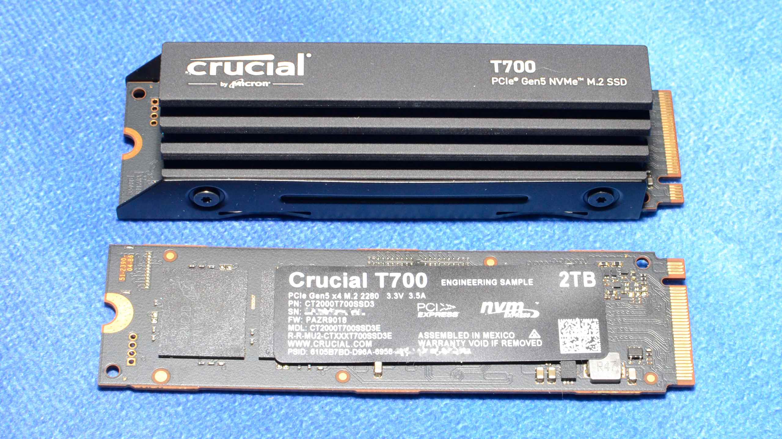 Önemli T700 SSD