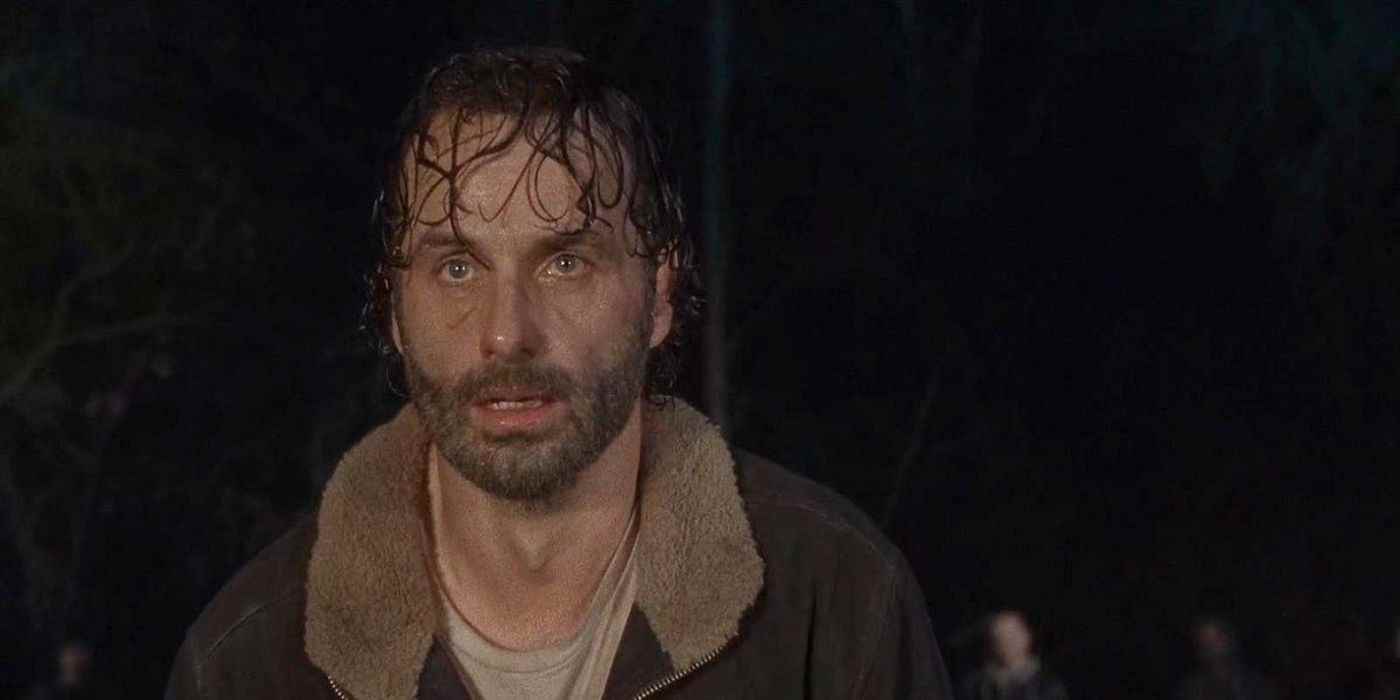 The Walking Dead'de Rick Grimes Kurtarıcılarla çevrili